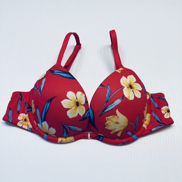 Alex Lee Aillon X Victoria's‎ Secret PINK Wear Everywhere Super Push-Up Bra 32A - Picture 6 of 11